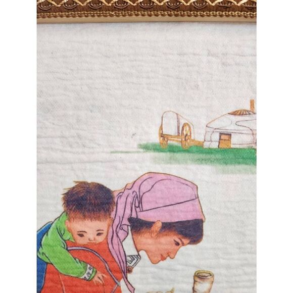 Mongolian Felt wall art - Picture 3 of 6